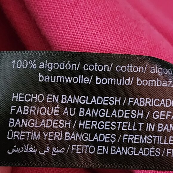 Zara Pink 100% Cotton Relaxed Fit Western Shirt - Picture 5 of 5